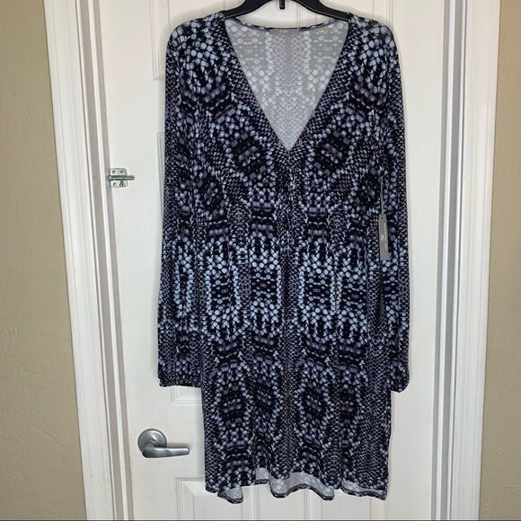 Tart Collections Women's Animal Printed Knit Dress Size Large - Picture 1 of 12